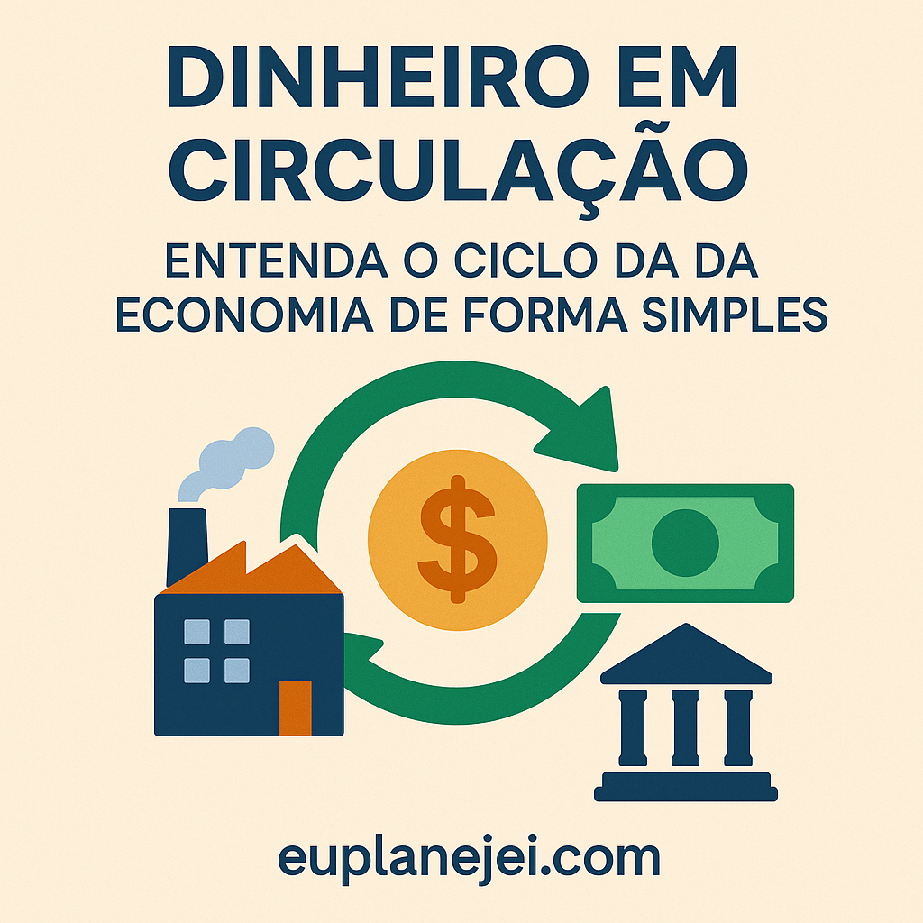 Descubra o que é dinheiro em circulação, como funciona no ciclo da economia e como afeta seu bolso no dia a dia.